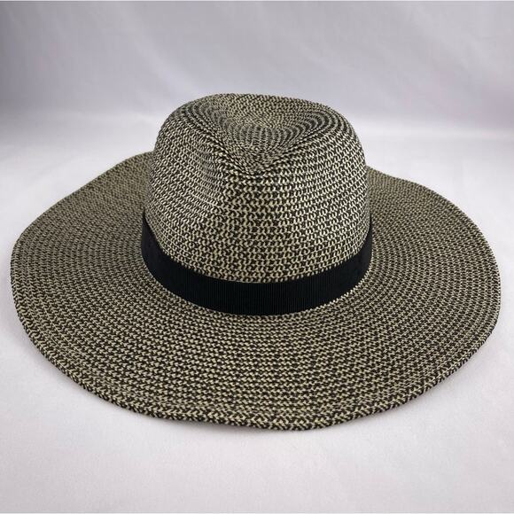 J. Crew Marled Wide Brim Packable Hat - Picture 1 of 10